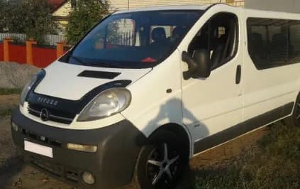 Дефлектор капота (мухобойка) Opel Vivaro с 2001 г.в. (Опель Виваро) Вип Тюнинг